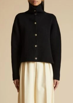 The Amrita Cardigan In Black