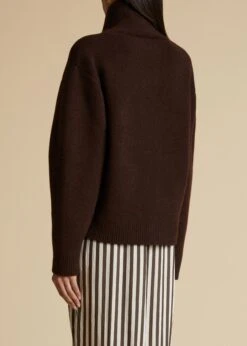 The Amrita Cardigan In Rosewood -Fashion Girl Sales Shop AMRITA ROSEWOOD 0045