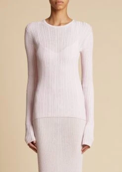 The Arbor Sweater In Dahlia