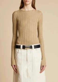 The Arbor Sweater In Oyster