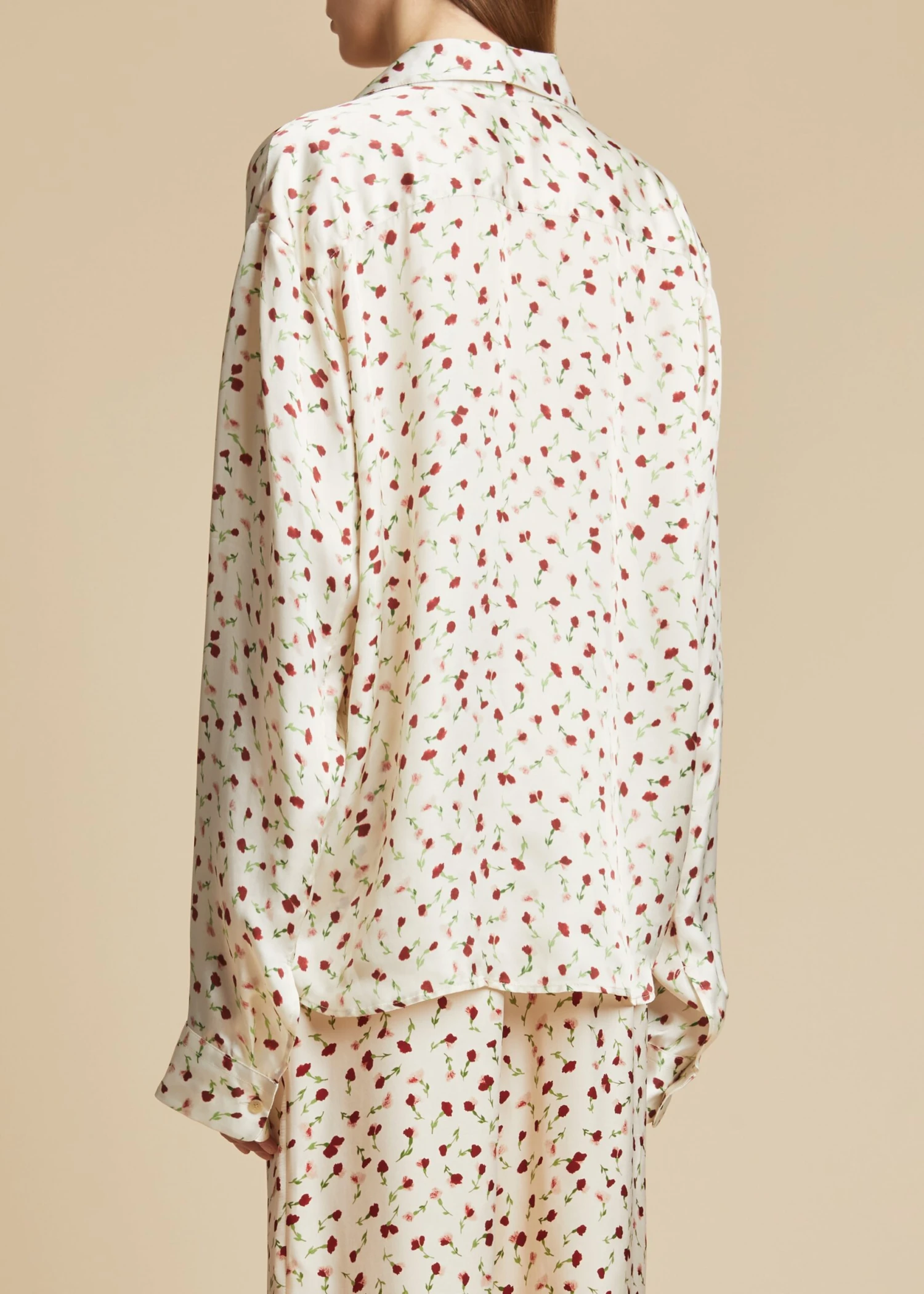 The Argo Top In Rose Print 3 The Argo Top In Rose Print - Image 3