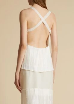 The Axell Top In Cream 7 The Axell Top In Cream -Fashion Girl Sales Shop AXELL CREAM 0007