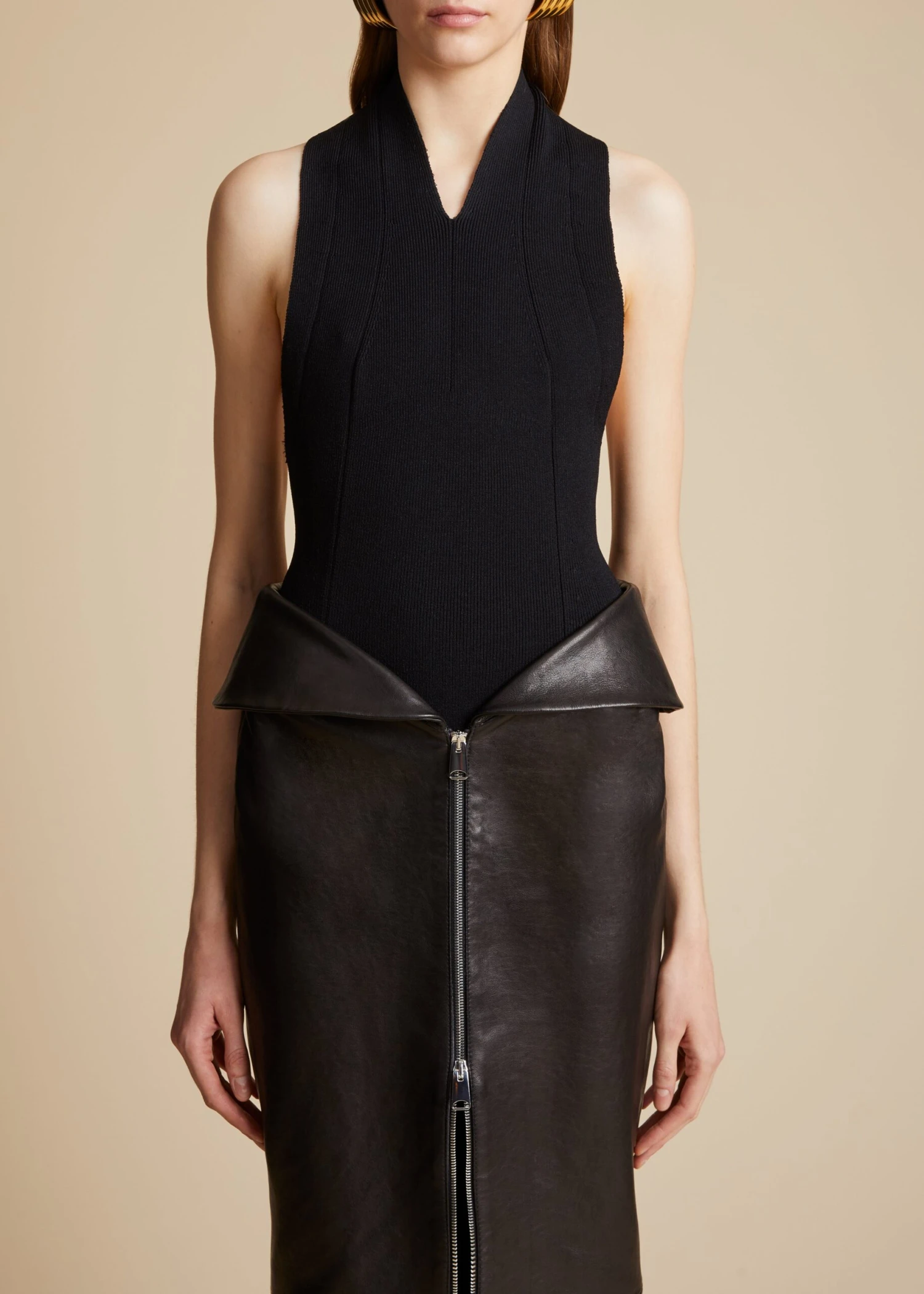 The Bafi Bodysuit In Black 2 The Bafi Bodysuit In Black - Image 2