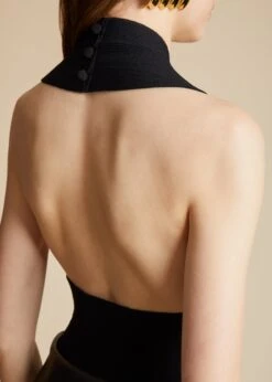 The Bafi Bodysuit In Black 9 The Bafi Bodysuit In Black -Fashion Girl Sales Shop BAFI BLACK 0020