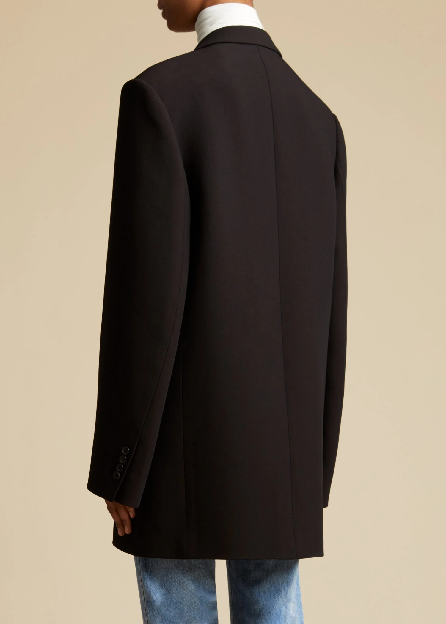 The Balton Blazer In Black With Crystals 3 The Balton Blazer In Black With Crystals - Image 3