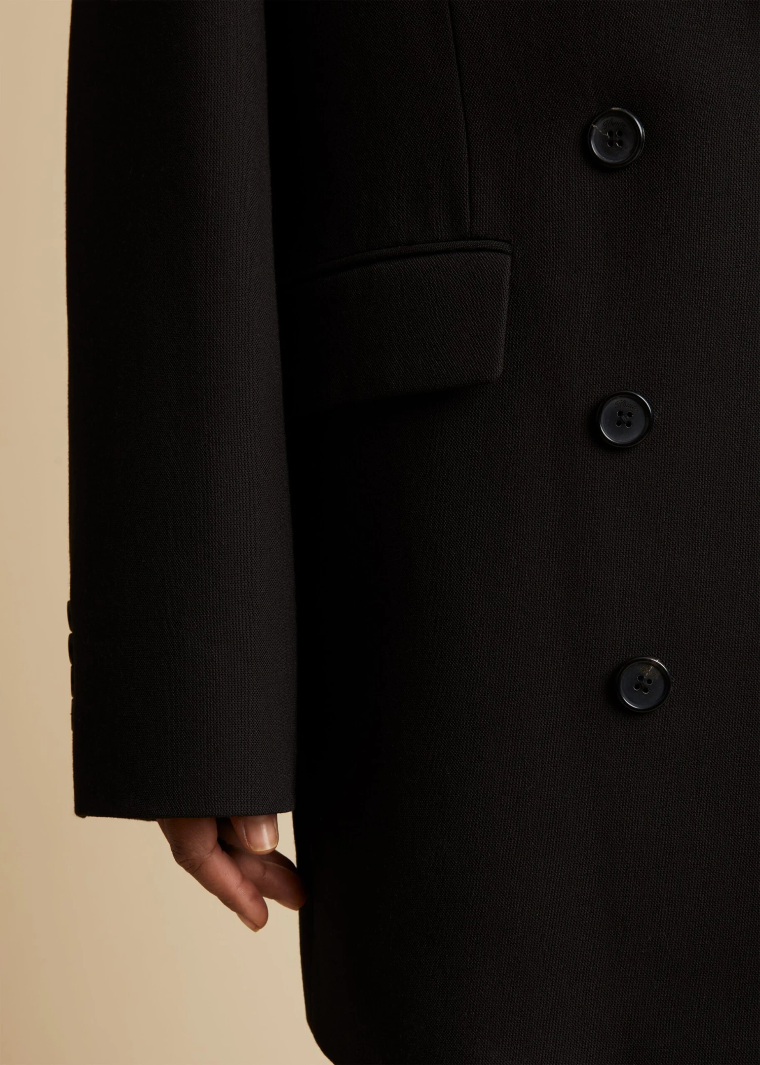 The Balton Blazer In Black With Crystals 5 The Balton Blazer In Black With Crystals - Image 5