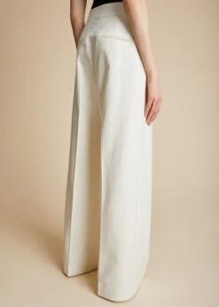 The Banton Pant In Cream With Black Stripes -Fashion Girl Sales Shop BANTON CREAM BLACK 0019