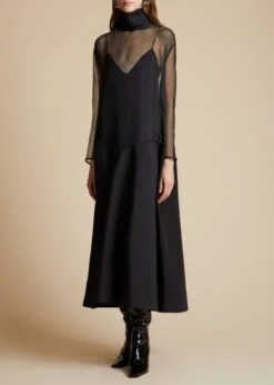 The Bellamy Dress In Black