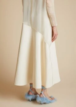The Bellamy Dress In Cream -Fashion Girl Sales Shop BELLAMY CREAM 0054