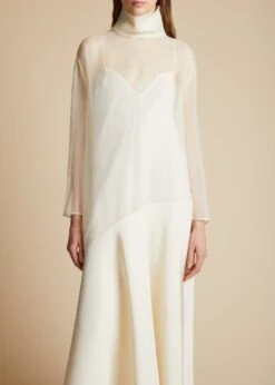 The Bellamy Dress In Cream -Fashion Girl Sales Shop BELLAMY CREAM 0058