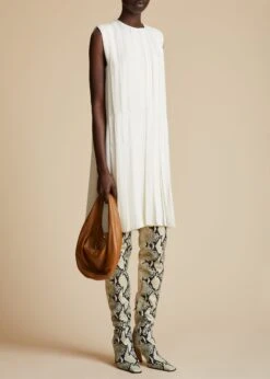 The Blaz Dress In Cream