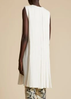 The Blaz Dress In Cream -Fashion Girl Sales Shop BLAZ CREAM 0050