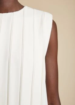 The Blaz Dress In Cream -Fashion Girl Sales Shop BLAZ CREAM 0078