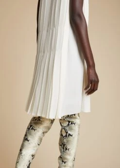 The Blaz Dress In Cream -Fashion Girl Sales Shop BLAZ CREAM 0090