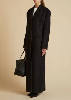 The Bontin Coat In Black