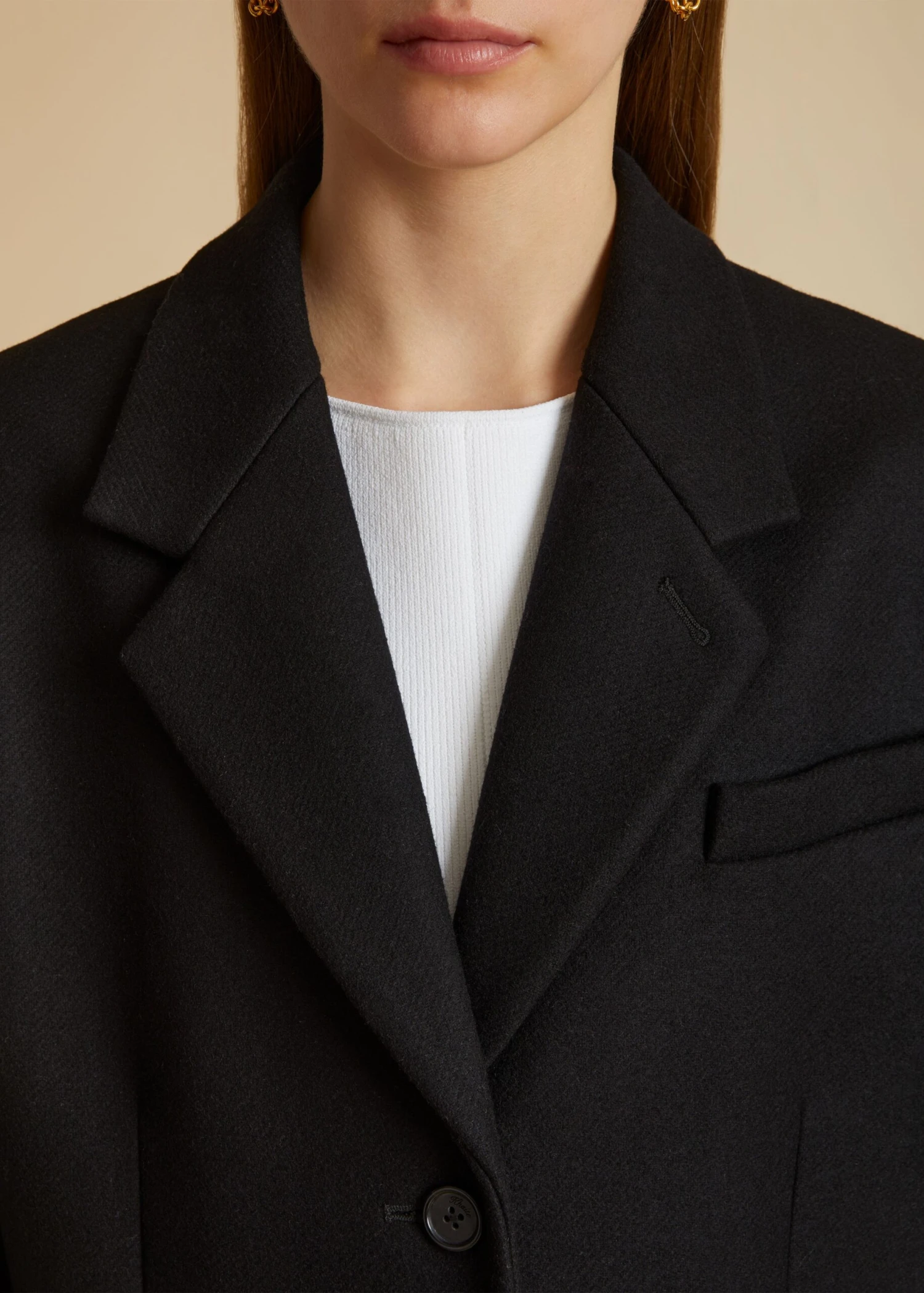 The Bontin Coat In Black 5 The Bontin Coat In Black - Image 5