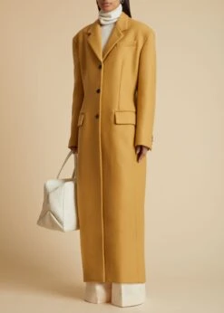 The Bontin Coat In Camel