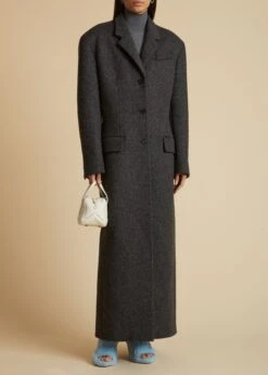 The Bontin Coat In Grey