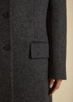 The Bontin Coat In Grey -Fashion Girl Sales Shop BONTIN GREY 0025