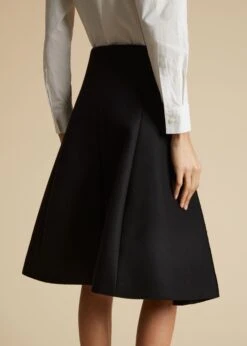 The Boris Skirt In Black -Fashion Girl Sales Shop BORIS BLACK 0026