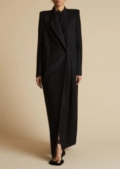The Caleb Coat In Black