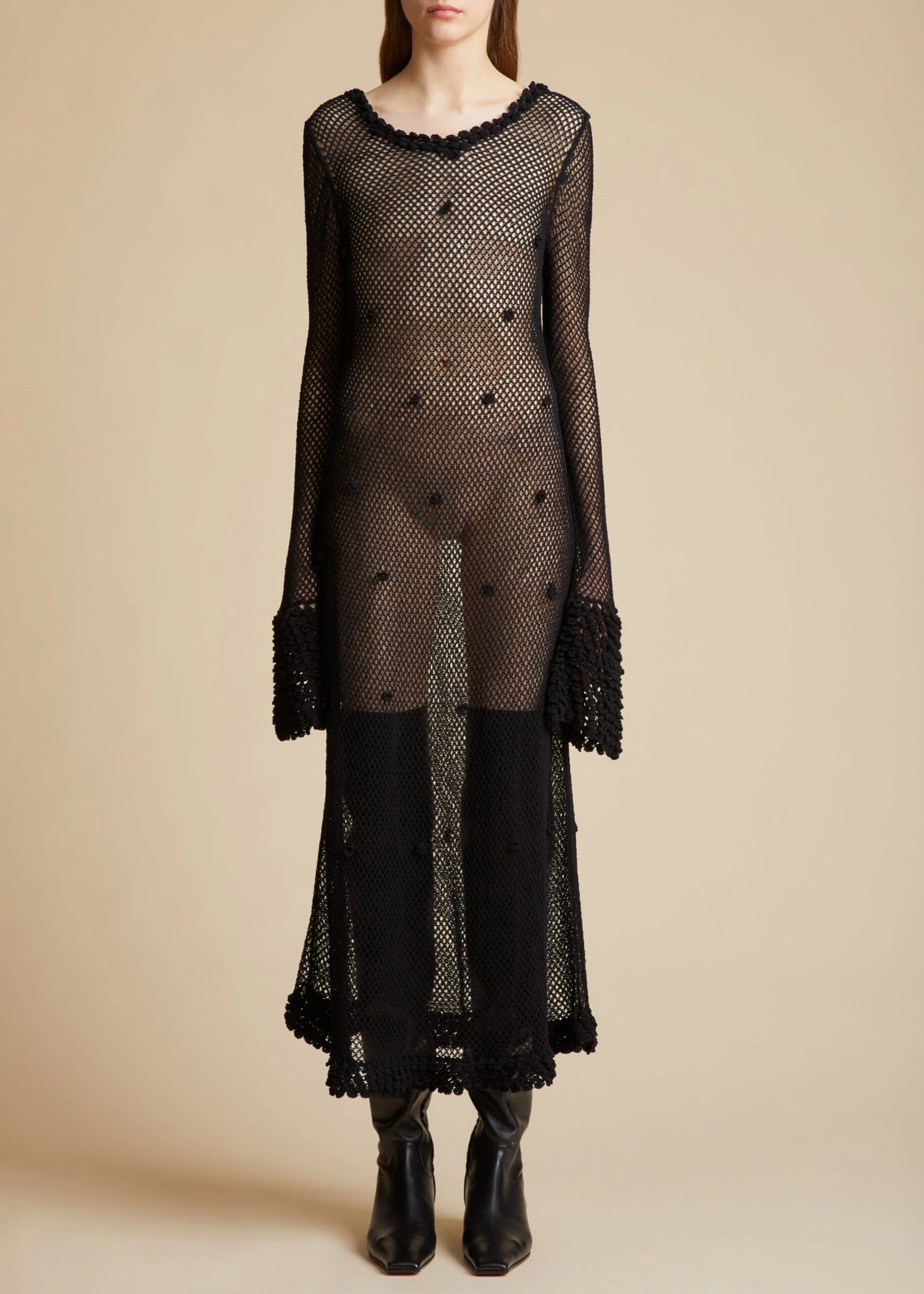 The Carli Dress In Black 2 The Carli Dress In Black - Image 2