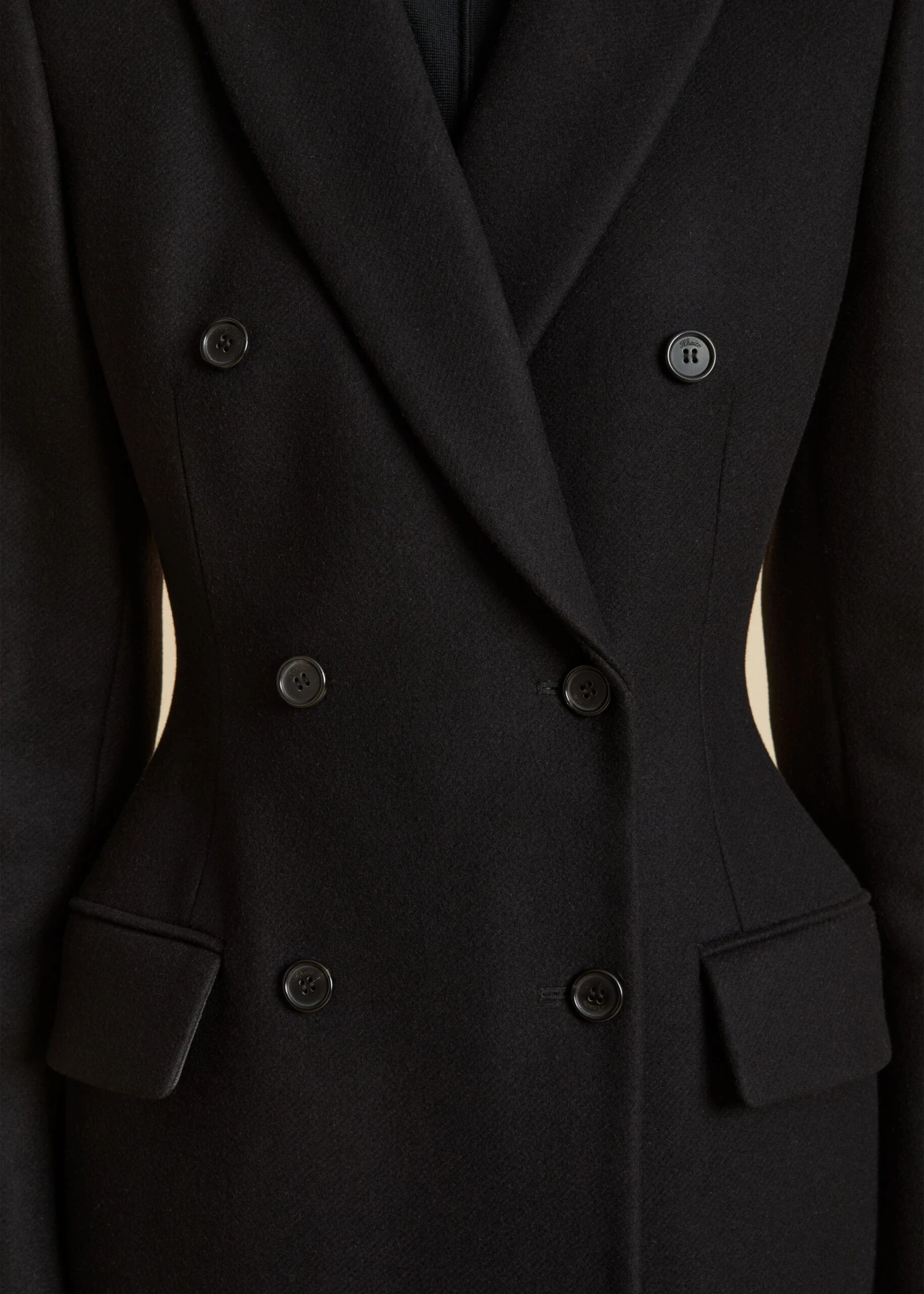 The Carmona Coat In Black 4 The Carmona Coat In Black - Image 4