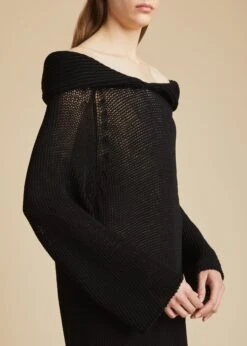 The Cyra Dress In Black -Fashion Girl Sales Shop CYRA BLACK 0067