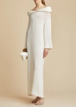The Cyra Dress In Ivory