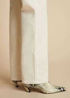 The Danielle Stretch Jean In Ivory 10 The Danielle Stretch Jean In Ivory -Fashion Girl Sales Shop DANIELLE IVORY 0051