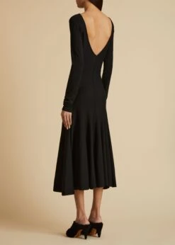 The Dany Dress In Black -Fashion Girl Sales Shop DANY BLACK 0031