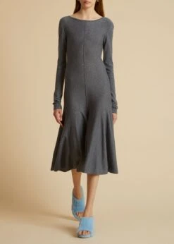 The Dany Dress In Sterling