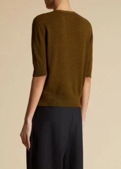 The Dianna Cardigan In Avocado -Fashion Girl Sales Shop DIANNA AVOCADO 0019