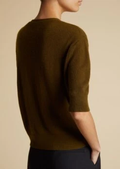 The Dianna Cardigan In Avocado -Fashion Girl Sales Shop DIANNA AVOCADO 0039