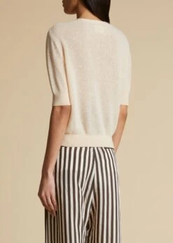 The Dianna Cardigan In Custard -Fashion Girl Sales Shop DIANNA CUSTARD 0010