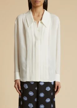 The Dorian Top In Cream -Fashion Girl Sales Shop DORIAN CREAM 0012