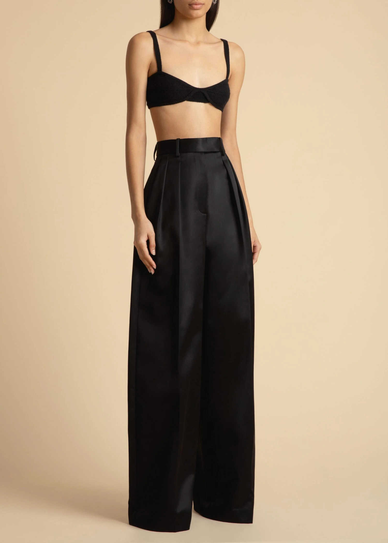 The Eda Bralette In Black 2 The Eda Bralette In Black - Image 2