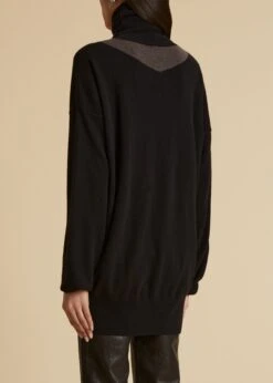 The Esmal Sweater In Black With Car Print -Fashion Girl Sales Shop ESMAL BLACK MULTI 0032