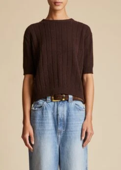 The Esmeralda Sweater In Rosewood