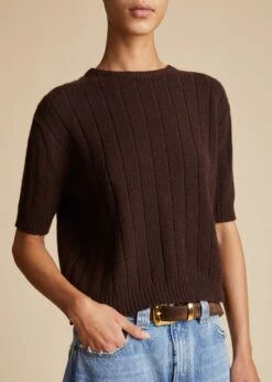 The Esmeralda Sweater In Rosewood -Fashion Girl Sales Shop ESMERALDA ROSEWOOD 0055