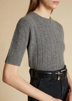 The Esmeralda Sweater In Sterling -Fashion Girl Sales Shop ESMERALDA STERLING 0046