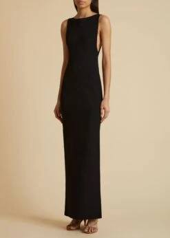 The Evelyn Dress In Black