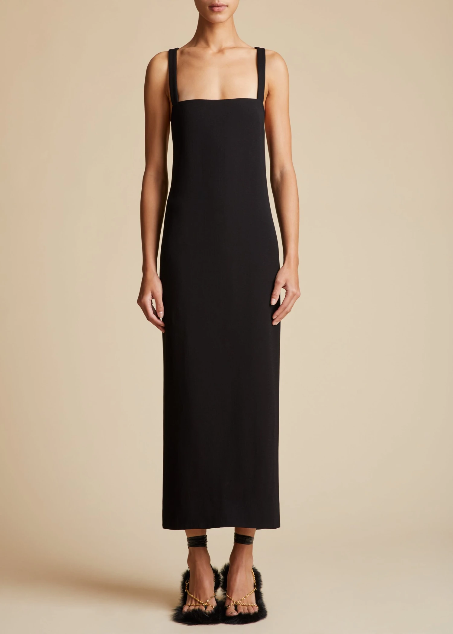 The Fabia Dress In Black 2 The Fabia Dress In Black - Image 2