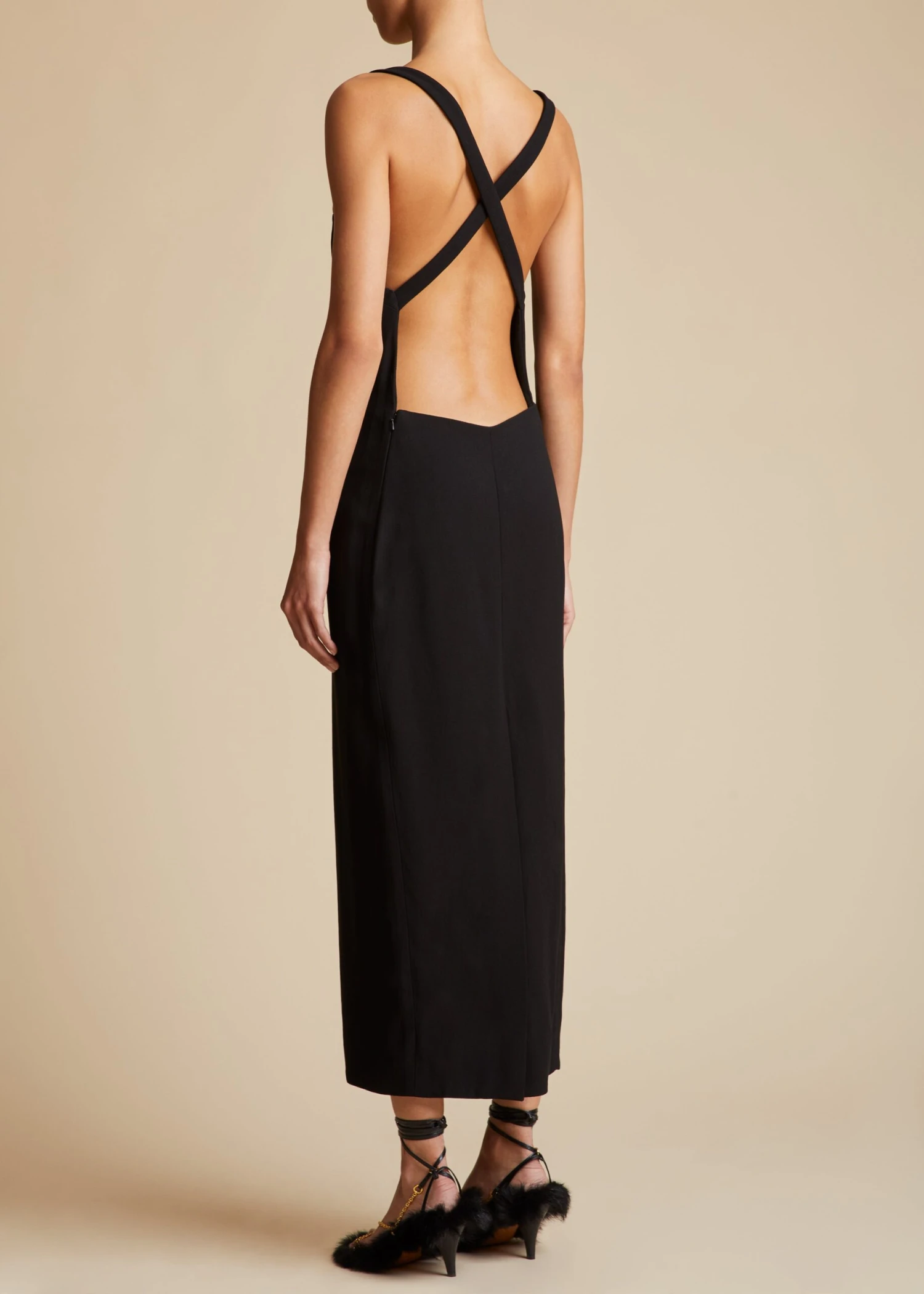 The Fabia Dress In Black 3 The Fabia Dress In Black - Image 3