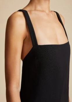 The Fabia Dress In Black 10 The Fabia Dress In Black -Fashion Girl Sales Shop FABIA BLACK 0077