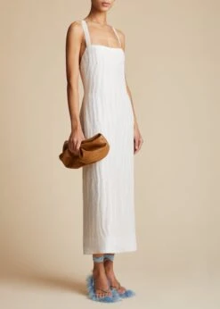 The Fabia Dress In Cream