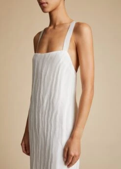 The Fabia Dress In Cream -Fashion Girl Sales Shop FABIA CREAM 0067