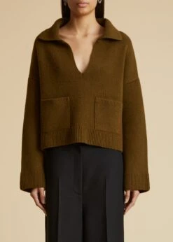 The Fauna Sweater In Avocado