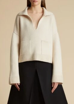 The Fauna Sweater In Magnolia