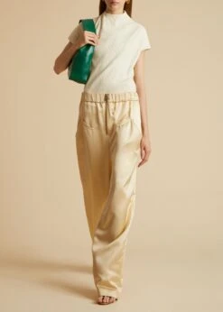 The Felton Pant In Bone